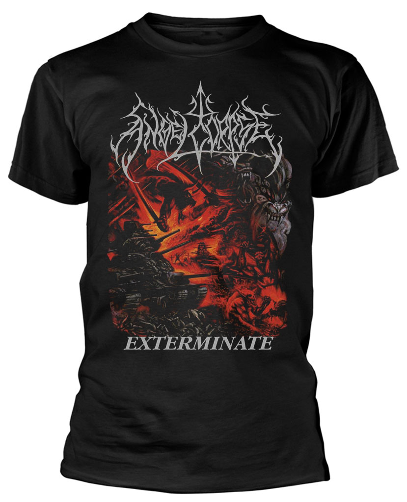 Angelcorpse Exterminate Black T-Shirt NEW OFFICIAL | eBay