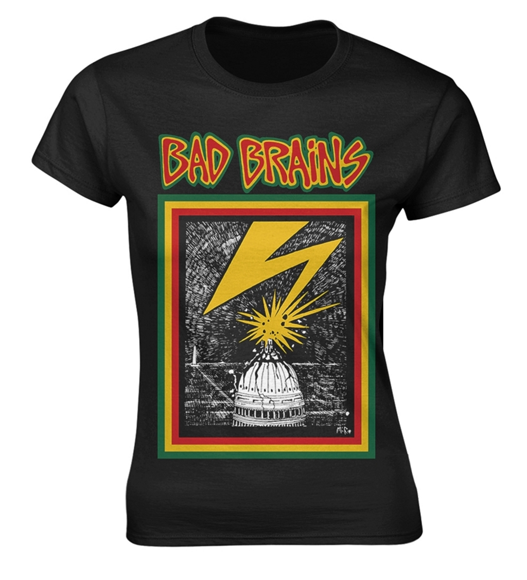 bad brains shirt yellow