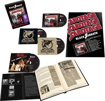 洋楽 Black Sabbath Sabotage delu xe 4CD BOX Black Sabbath Sabotage 4CD Super Deluxe Edition Box Set NEW