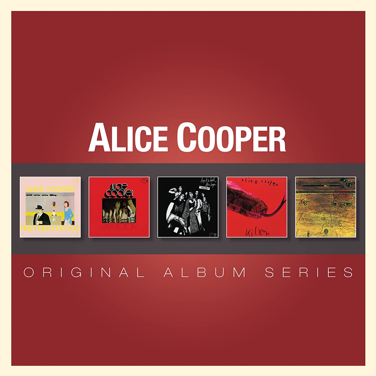 Alice Cooper Original Album Series 5CD Set NEW SEALED 81227983574
