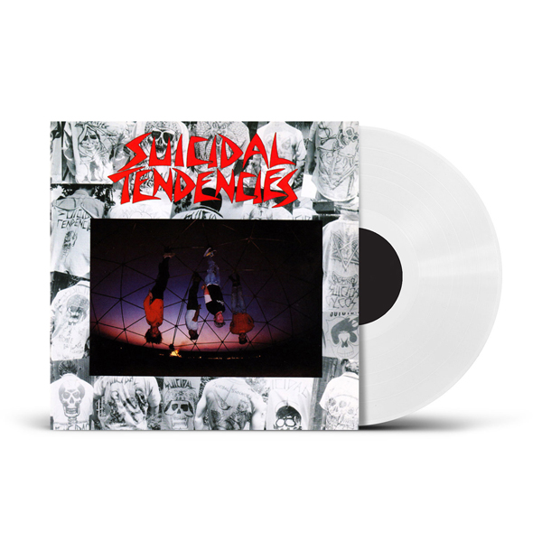 Suicidal Tendencies 'Suicidal Tendencies' LP White Vinyl - NEW