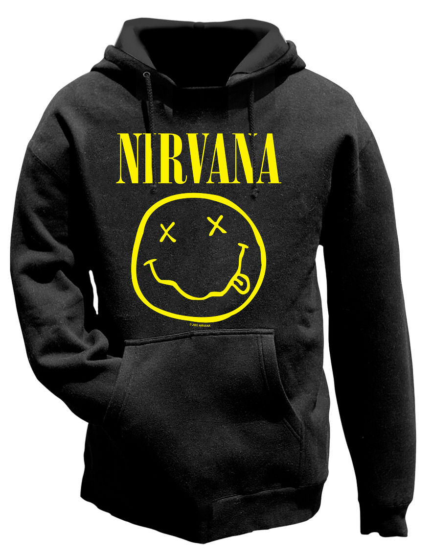 nirvana warped smile hoodie