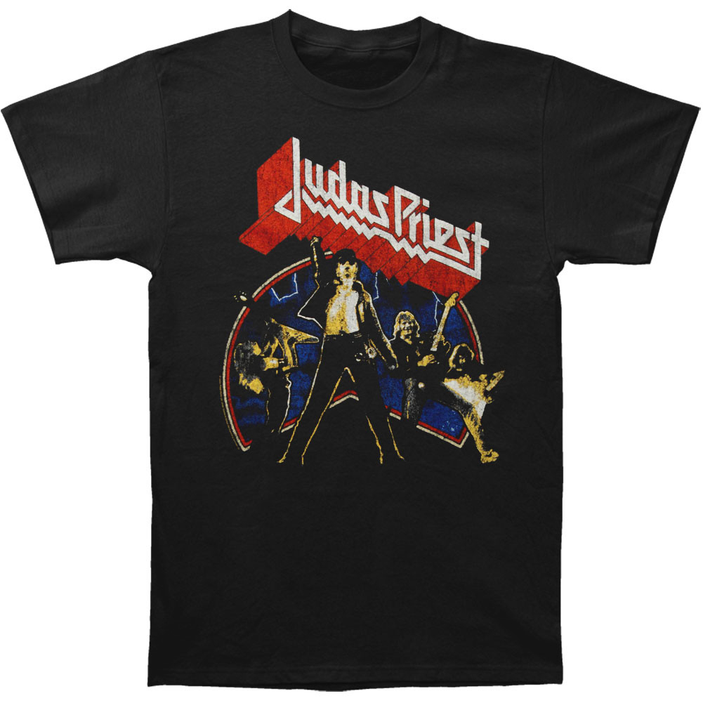 Judas Priest 'Unleashed V2' (Black) T-Shirt - NEW & OFFICIAL! | eBay