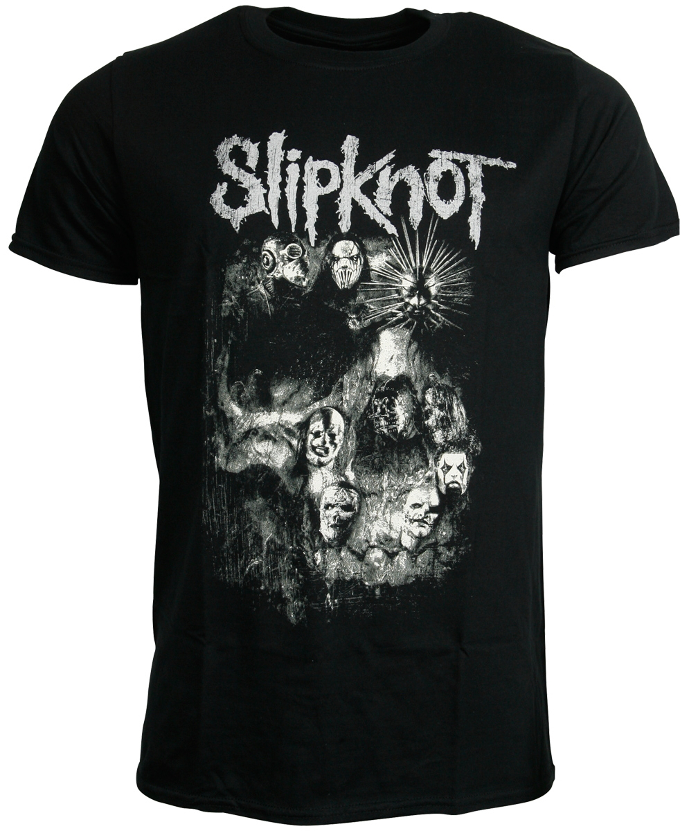 Slipknot 'Skull Group' (Black) T-Shirt - NEW & OFFICIAL! | eBay