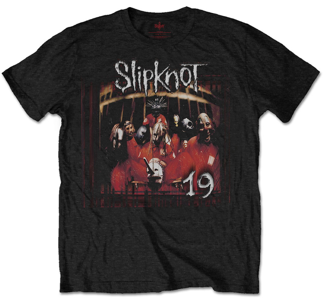 Slipknot Debut Album 19 Years Black T-Shirt NEW OFFICIAL | eBay