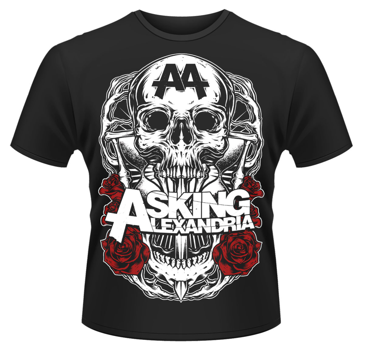 Asking Alexandria 'Black Shadow' T-Shirt - NEW & OFFICIAL! - Zdjęcie 1 z 1