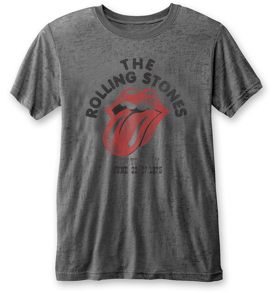 rolling stones grey t shirt