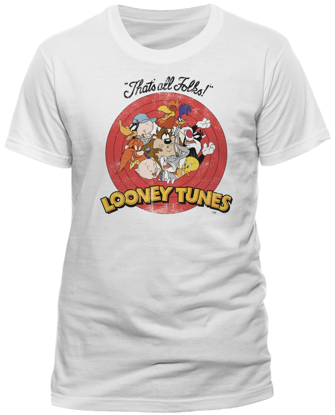Looney Tunes T-Shirt con Carattere per Uomo e t-Shirt