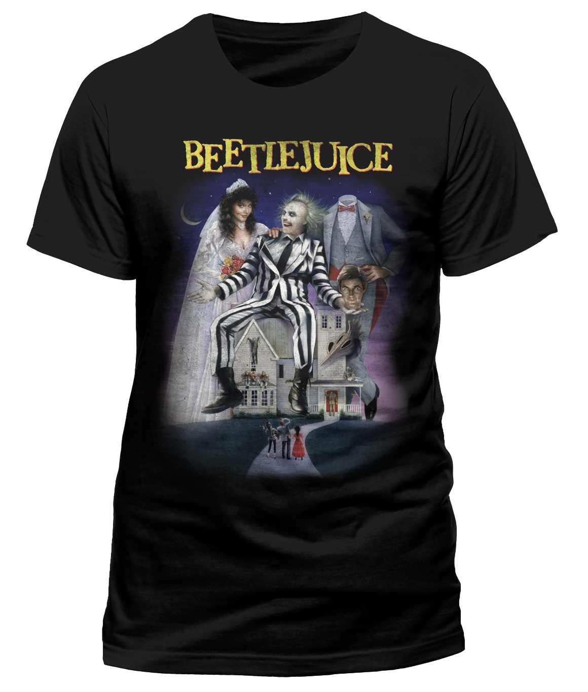 Beetlejuice 'Poster' T-Shirt - NEW & OFFICIAL! | eBay