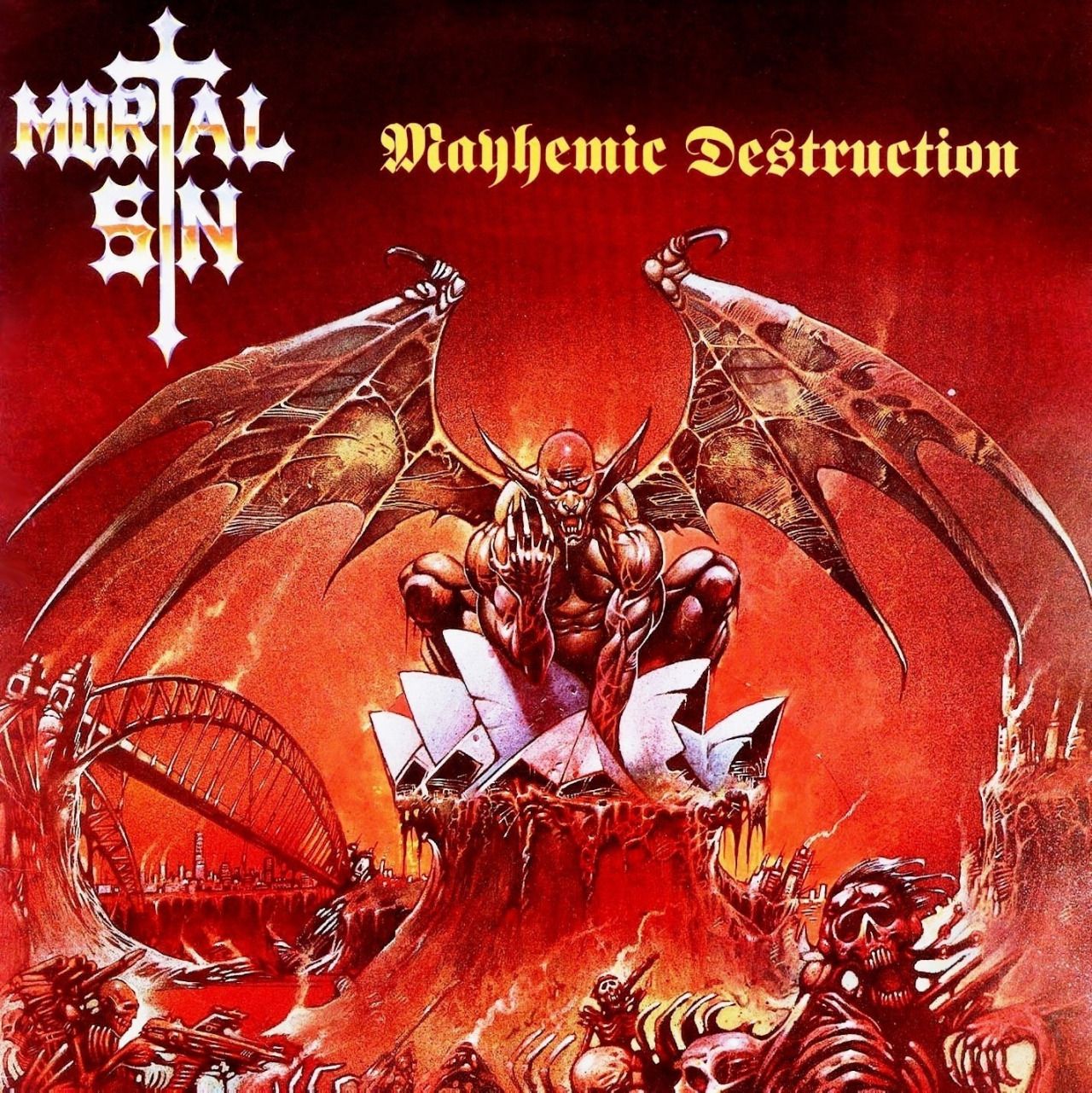 MORTAL SIN モータル・シン Mayhemic Destruction Mortal Sin Mayhemic Destruction CD Digipack NEW SEALED