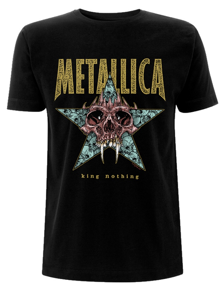 Metallica 'King Nothing' (Nero) T-Shirt NUOVO E UFFICIALE!