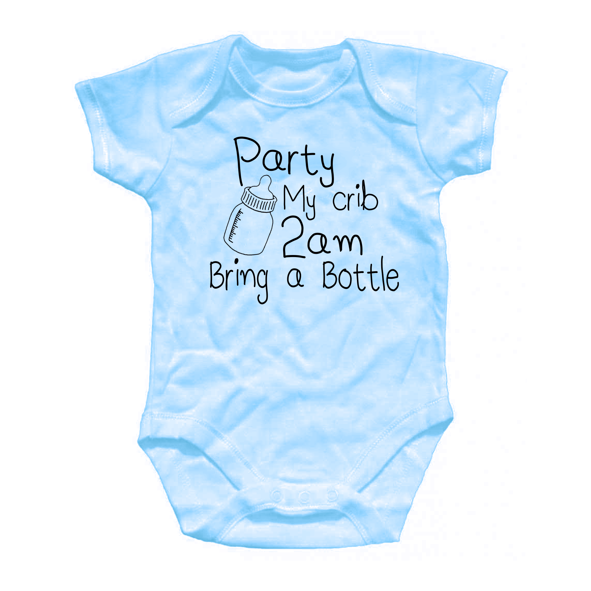 Party At My Crib Baby Grow Funny Gift Present Boys Girls Onesie All in ...