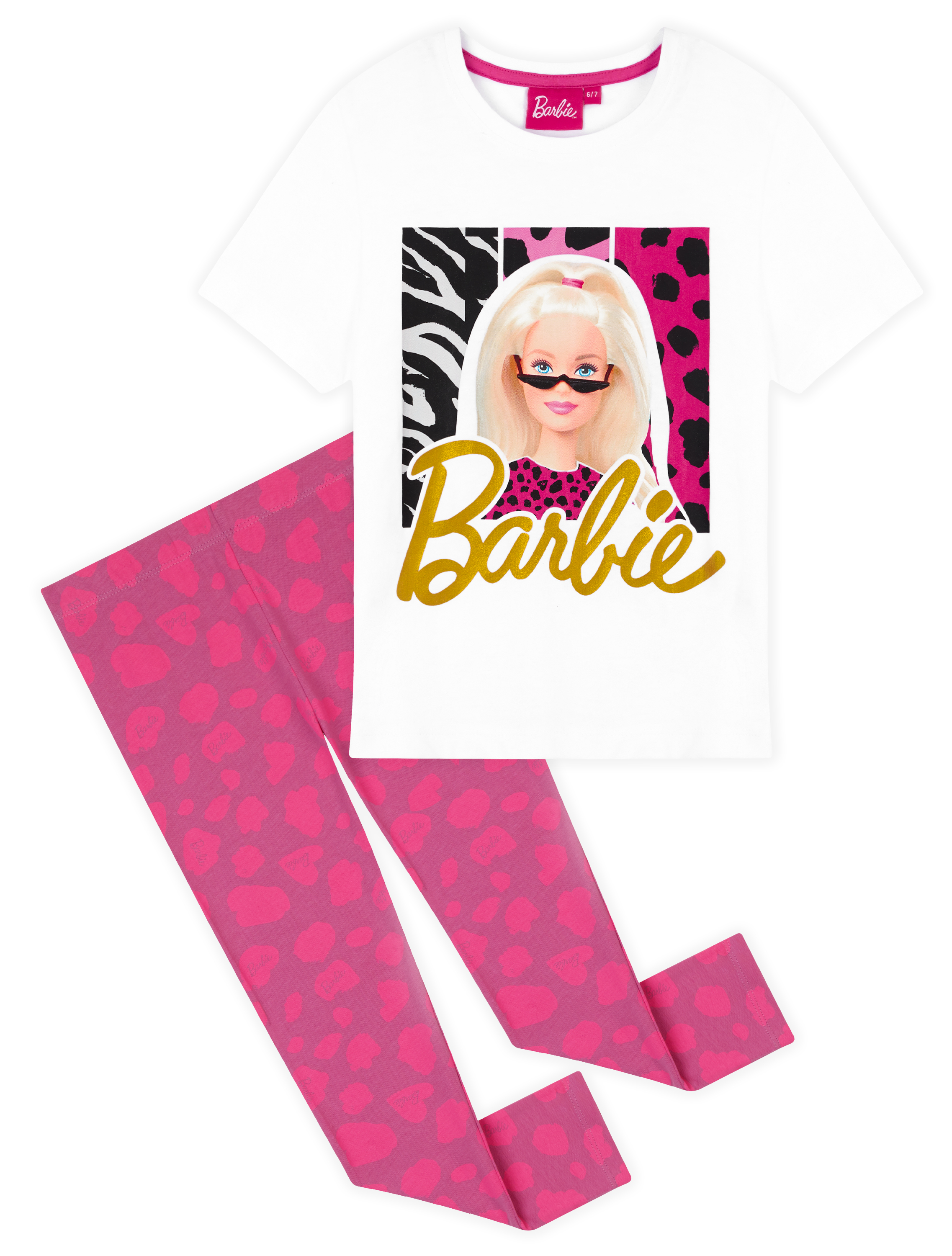 Barbie T-shirts & Leggings For Girls, Kids Outfits Age 2-13, Cute