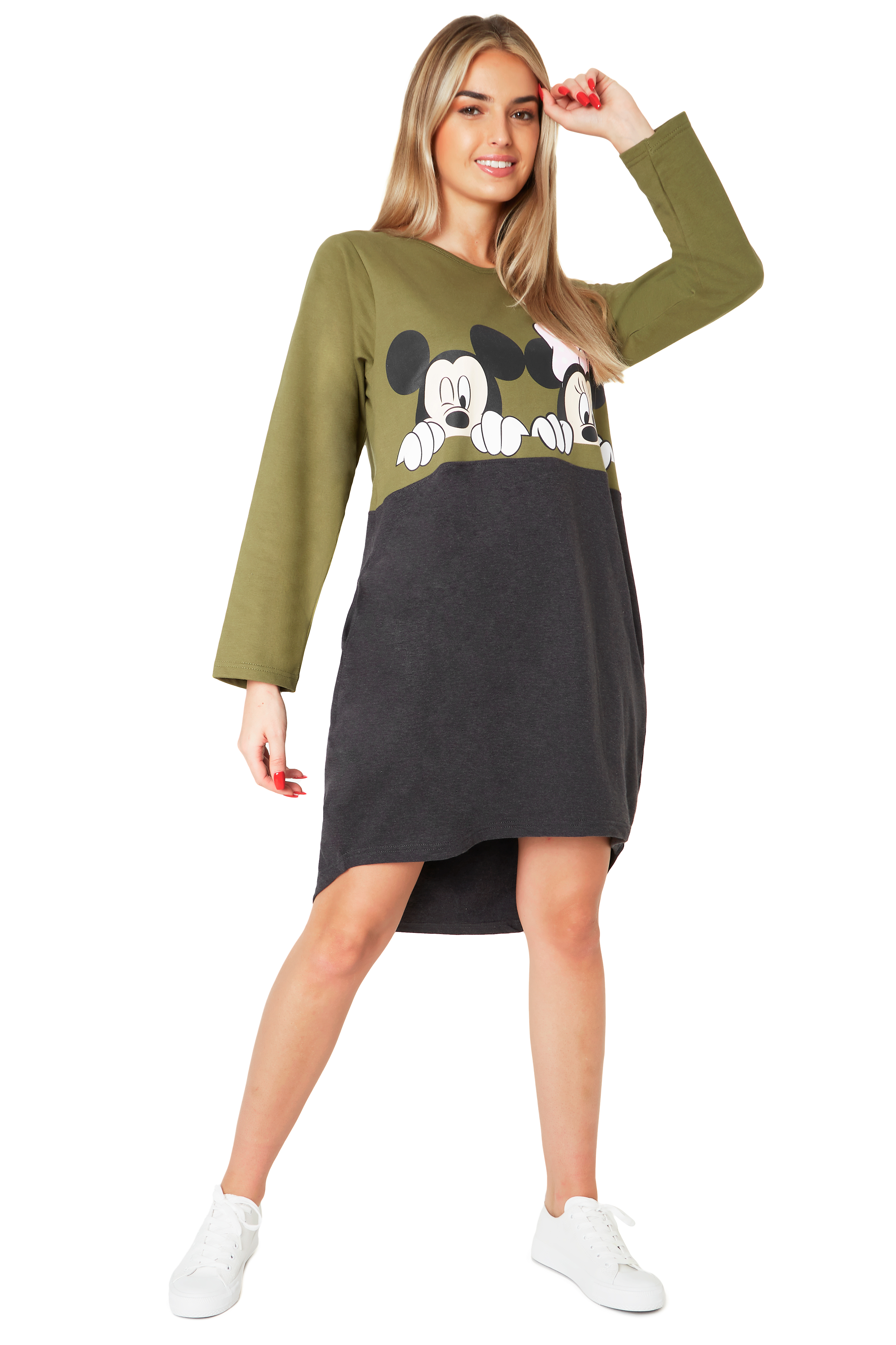 Minnie Mouse Mickey Mouse Dress, mickey mouse, heroes, hand, fashion png |  PNGWing