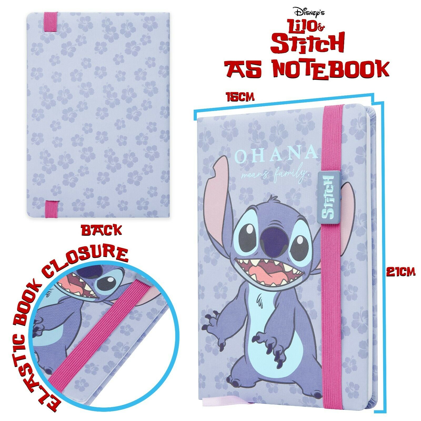 Disney Stitch Stationery Set, Cute School Supplies for Girls, Officially  Licensed Stitch School Supplies Including Stitch Pens, Stitch Notebook