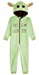 Star Wars Baby Yoda The Mandalorian Fleece All in One Pyjama for Kids Boys Girls - Picture 19 of 25