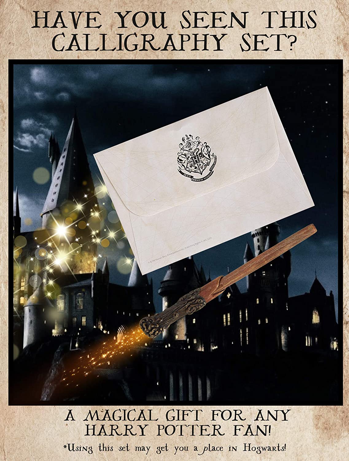 Harry Potter: Hogwarts Acceptance Letter Stationery Set - Book Summary &  Video, Official Publisher Page