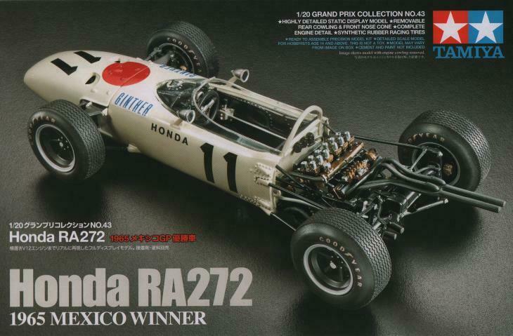 TAMIYA タミヤ　HONDA F1 RA272。 TAMIYA 1/20 CARS HONDA F1 RA272 racing car model kit | eBay
