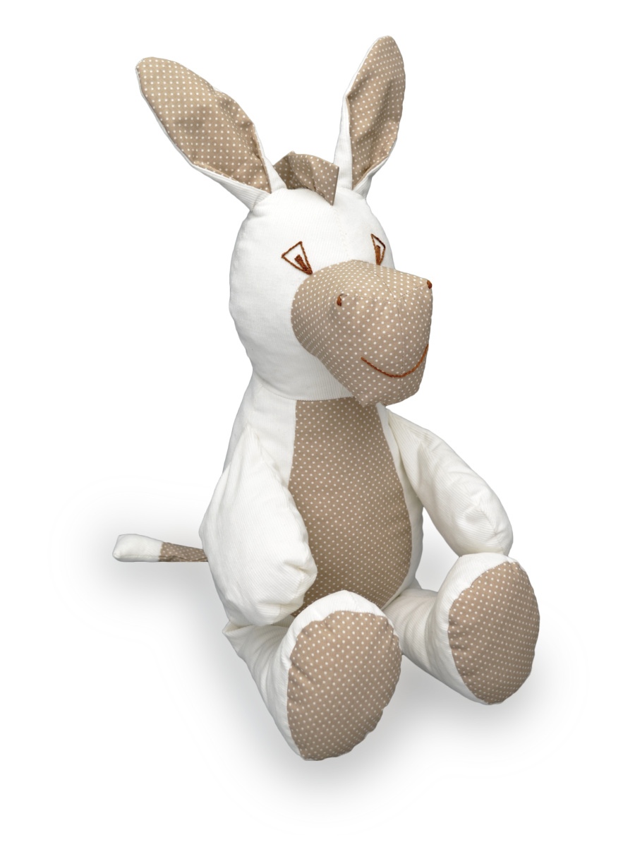 Cuddly Donkey, Soft Toy with Rattle 35cm eBay