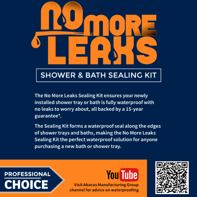 No More Leaks Shower/Bath Sealing Kit - 2 Metre image 4