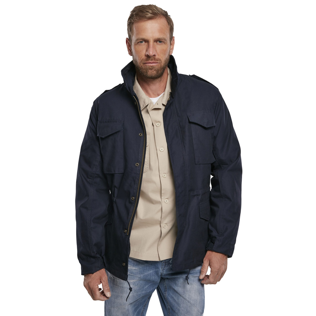 Brandit Mens Classic M65 Field Jacket Removable Quilted Liner Military Army Coat - Picture 16 of 19