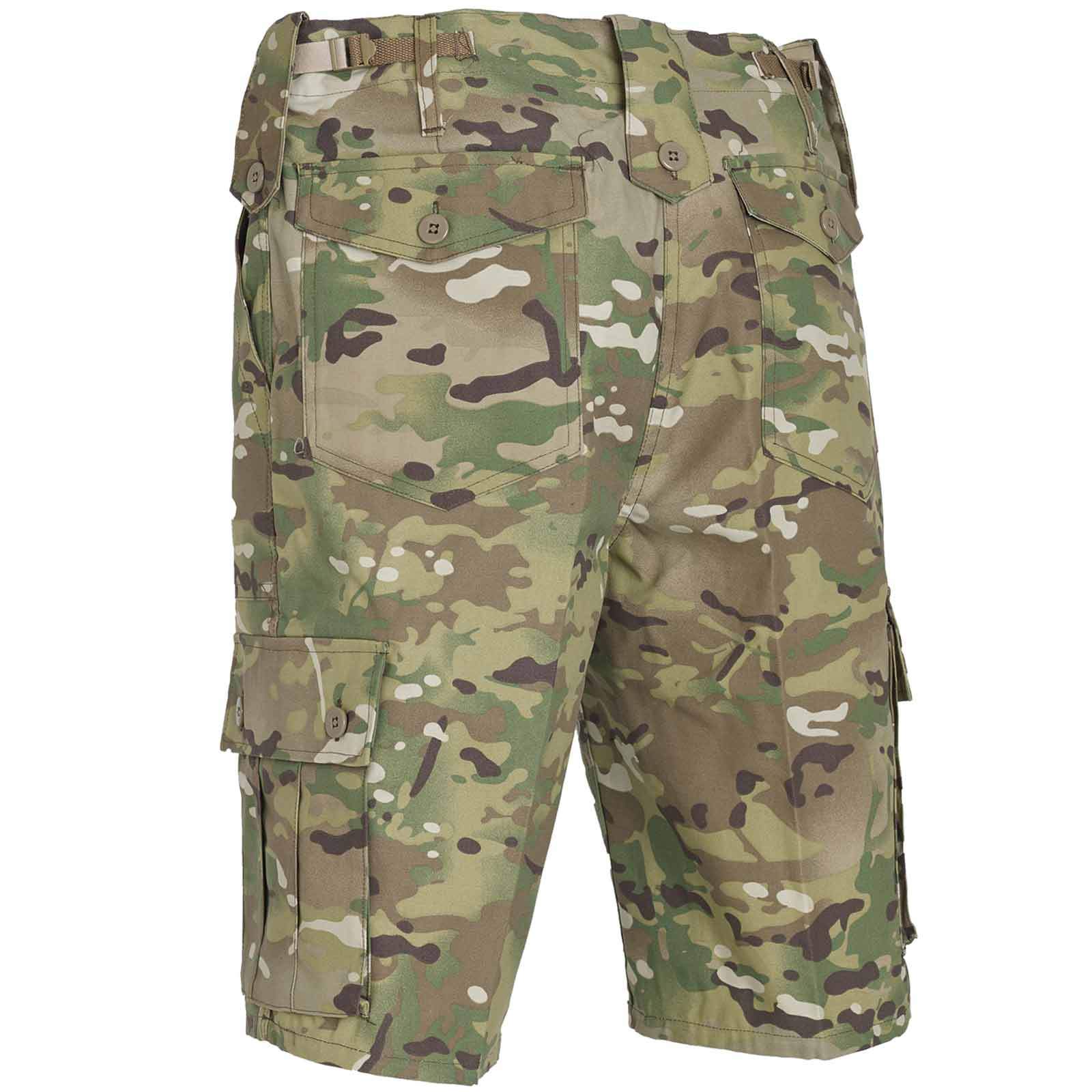 Mens Military Lightweight Combat Cargo Shorts Camouflage Army Casual ...