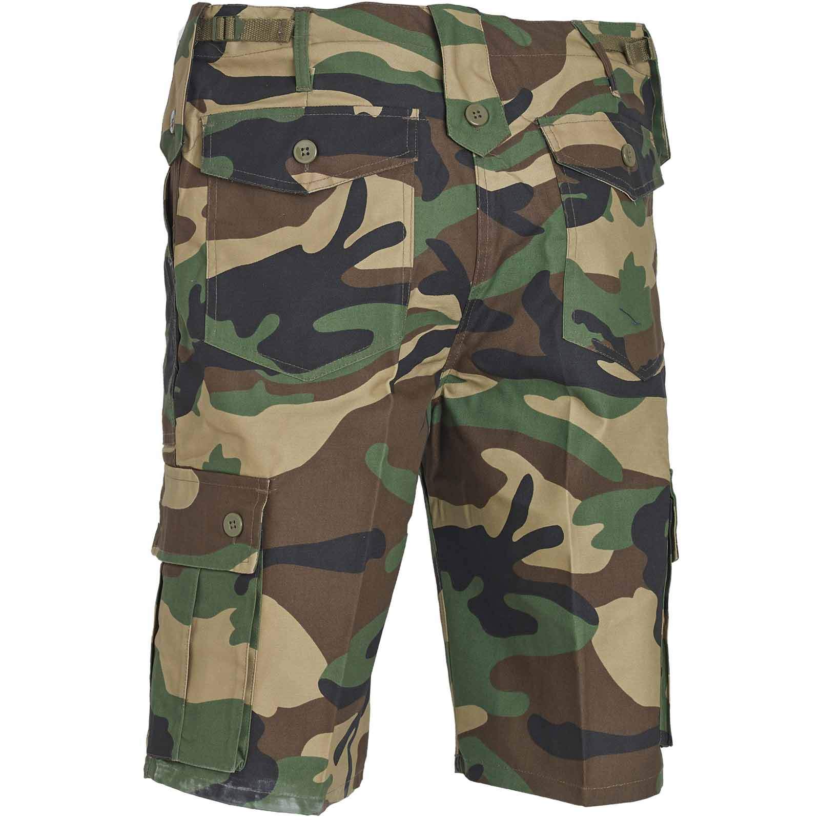 Mens Military Lightweight Combat Cargo Shorts Camouflage Army Casual ...