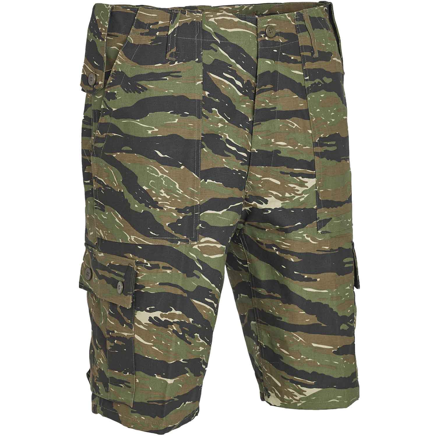 Mens Military Lightweight Combat Cargo Shorts Camouflage Army Casual Work - Picture 8 of 13