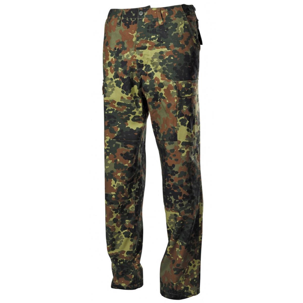 MFH Ripstop BDU Combat Trousers Military Tactical Airsoft Security Work Pants - Picture 20 of 22