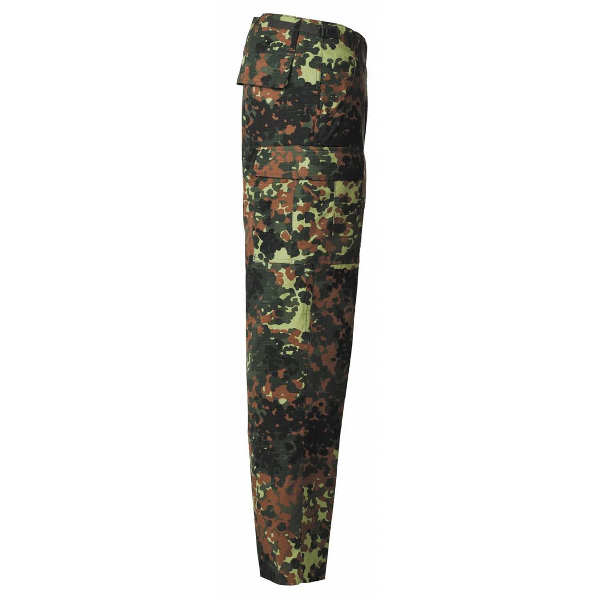 MFH Ripstop BDU Combat Trousers Military Tactical Airsoft Security Work Pants - Picture 22 of 22