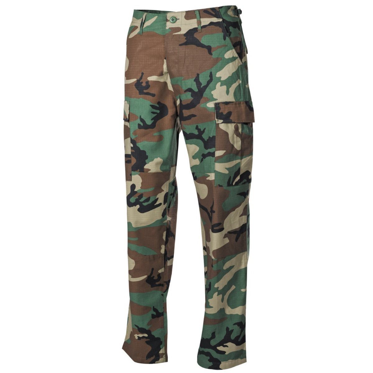 MFH Ripstop BDU Combat Trousers Military Tactical Airsoft Security Work Pants - Picture 8 of 22