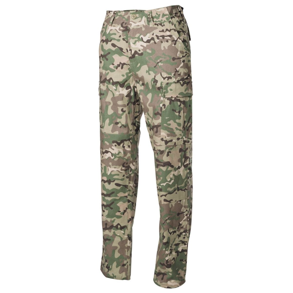 MFH Ripstop BDU Combat Trousers Military Tactical Airsoft Security Work Pants - Picture 17 of 22