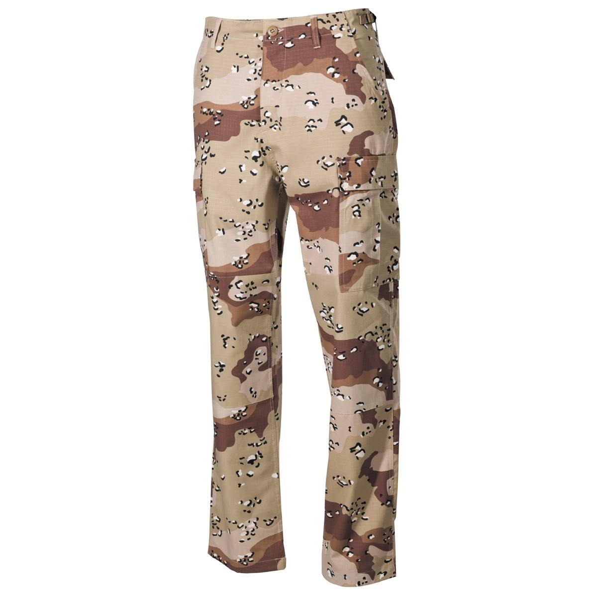 MFH Ripstop BDU Combat Trousers Military Tactical Airsoft Security Work Pants - Picture 14 of 22