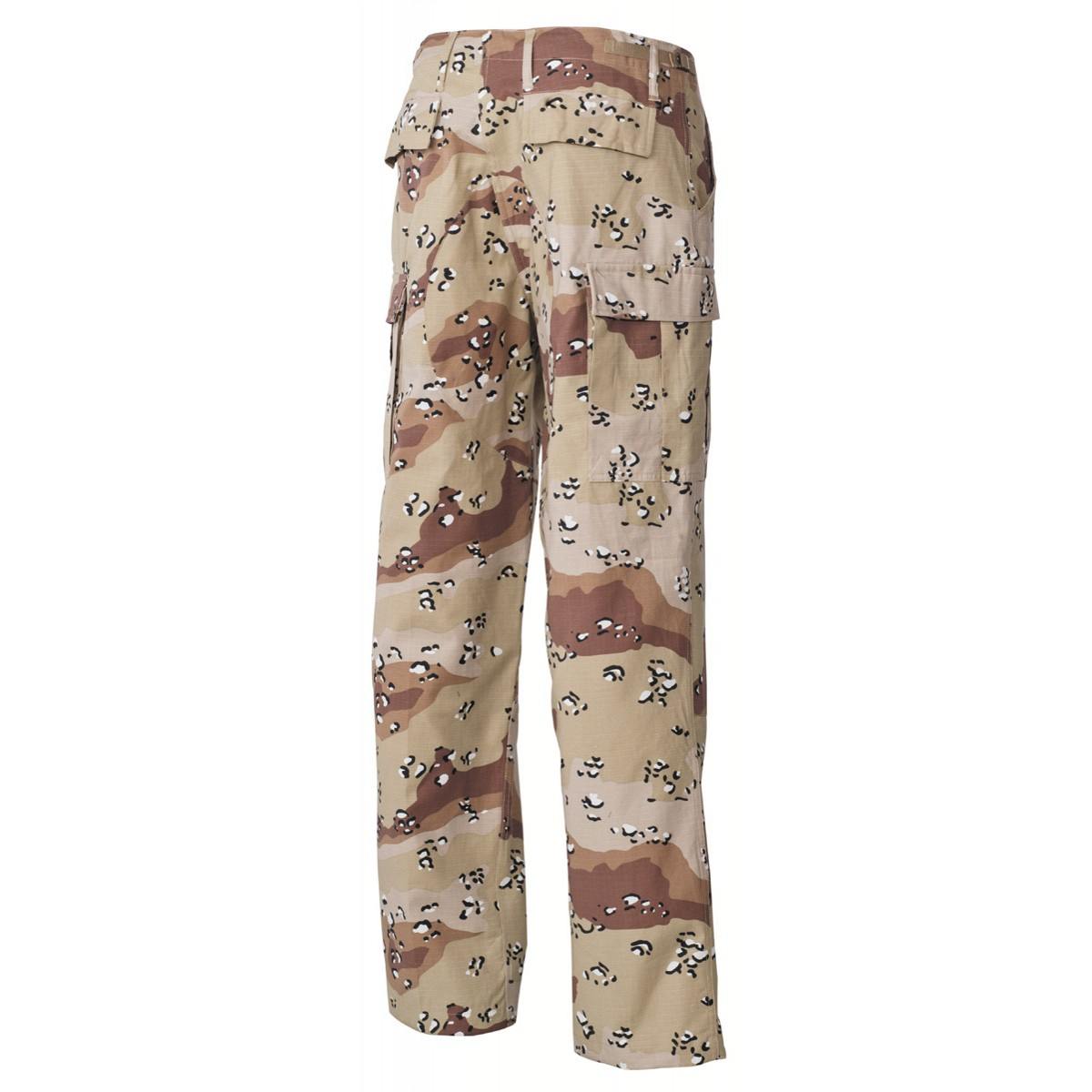 MFH Ripstop BDU Combat Trousers Military Tactical Airsoft Security Work Pants - Picture 15 of 22
