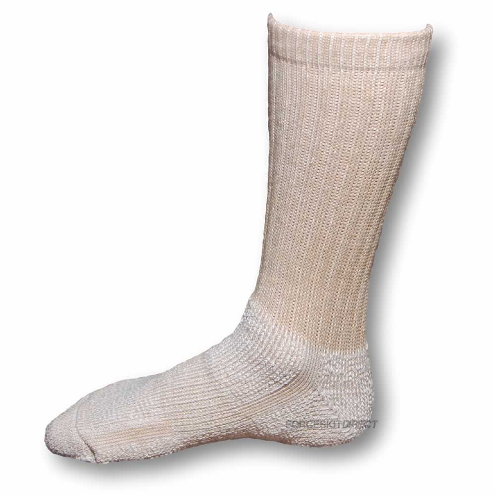 6 x Pairs British Army Desert Socks MOD Issue Combat Coolmax Warm Hot