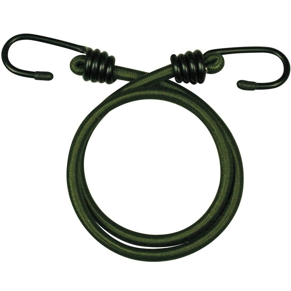 Elasticated Bungee Cords x 10 Military Bungees Army Basha Straps 12" 18" 30" 8mm - Picture 4 of 4