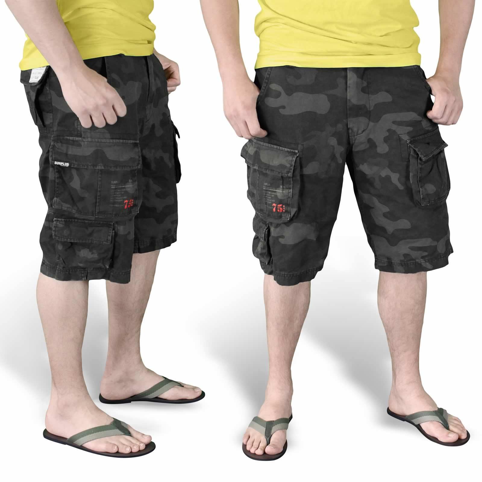 Surplus Trooper Shorts Mens Military Army Combat Cargo 100 Lightweight