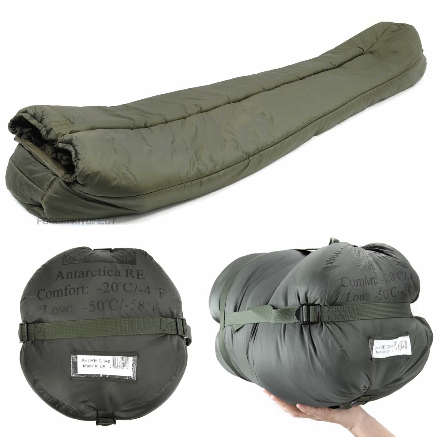 Snugpak Softie 18 Antarctica RE Sleeping Bag Military Army Synthetic