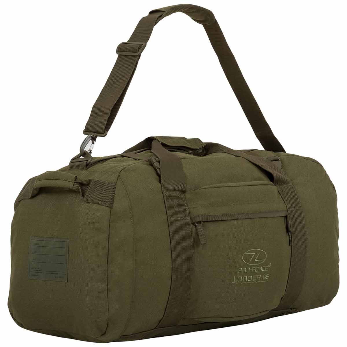 Highlander Loader 65L Holdall Heavy Duty Travel Cargo Kit Sports Bag ...