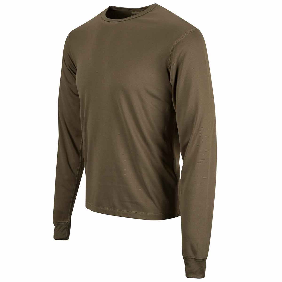 British Army Thermal Vest Base Layer Long Sleeve Top Olive Green ...