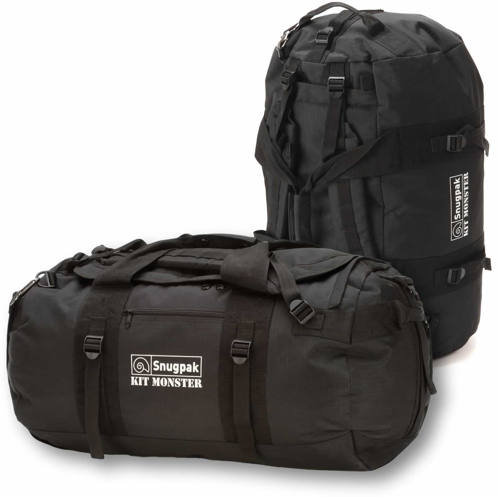 Snugpak Kit Monster 65 Litre Army Military Holdall Rucksack Duffle ...