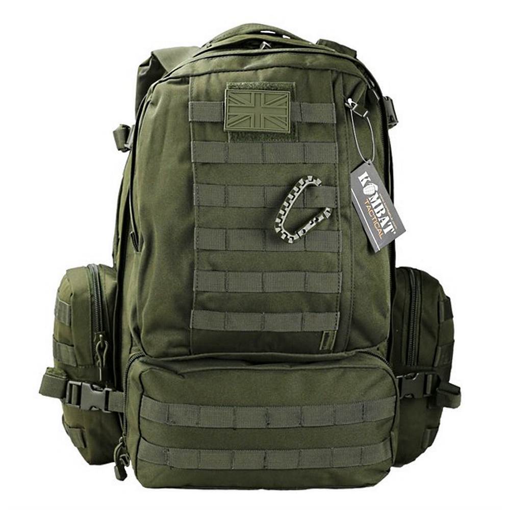 Kombat Viking 60L MOLLE Patrol Pack Military 3-Day Pack Backpack ...