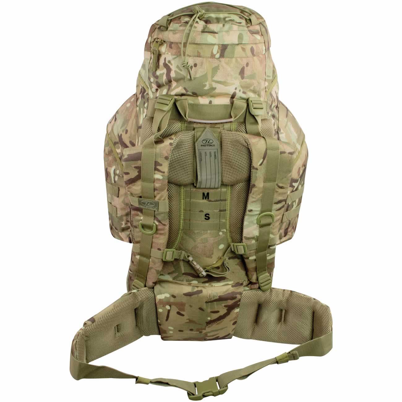 Highlander Forces 66 Litre Army Military Rucksack Cadet Tactical ...