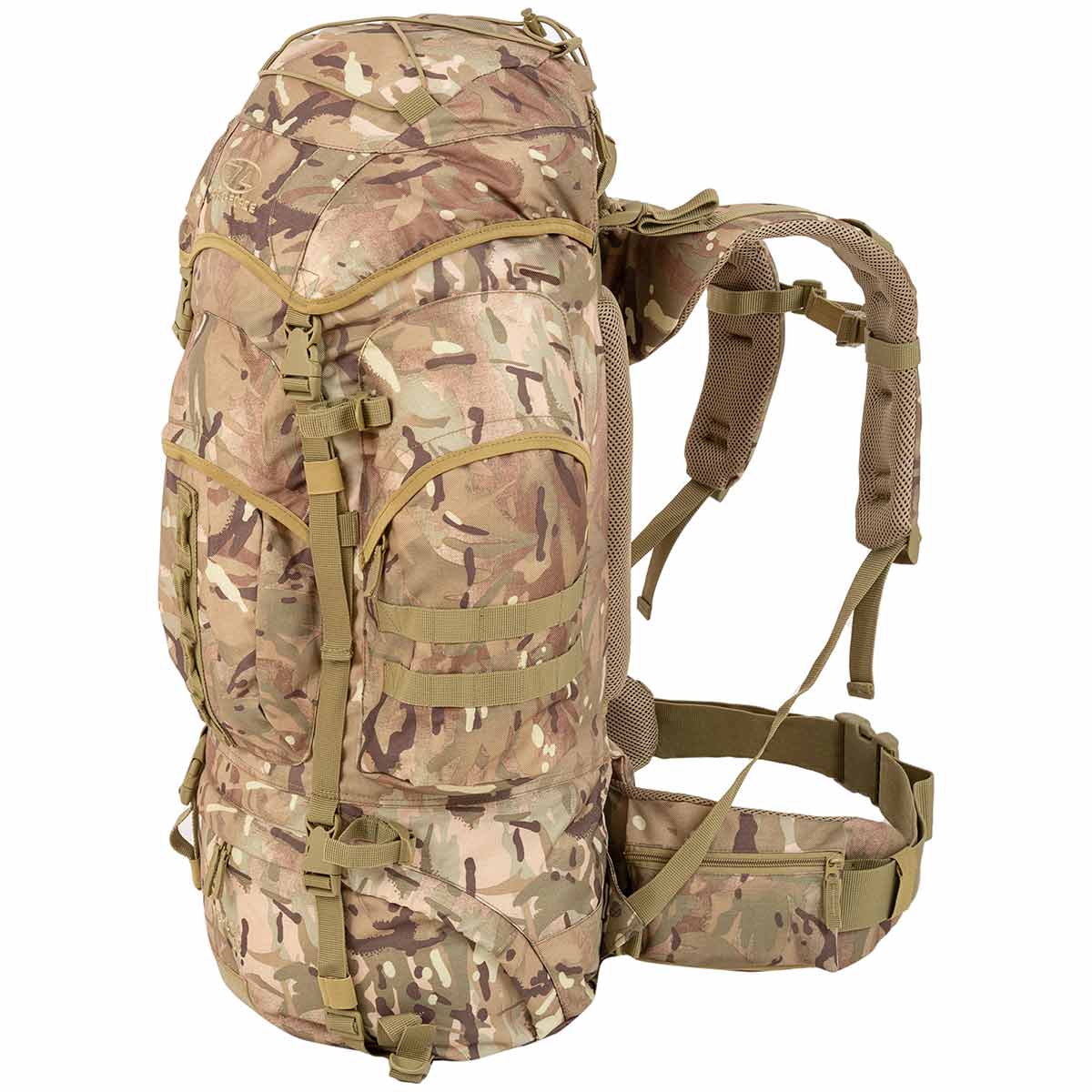 Highlander Forces 66 Litre Army Military Rucksack Cadet Tactical Backpack 66L eBay
