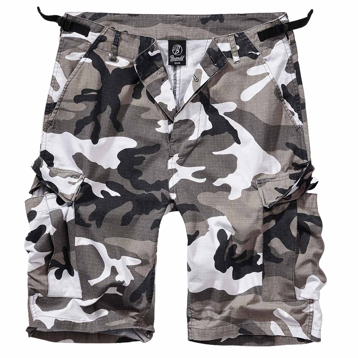 BrandIt Men's BDU Ripstop Cargo Shorts Army Military Hiking Camping ...