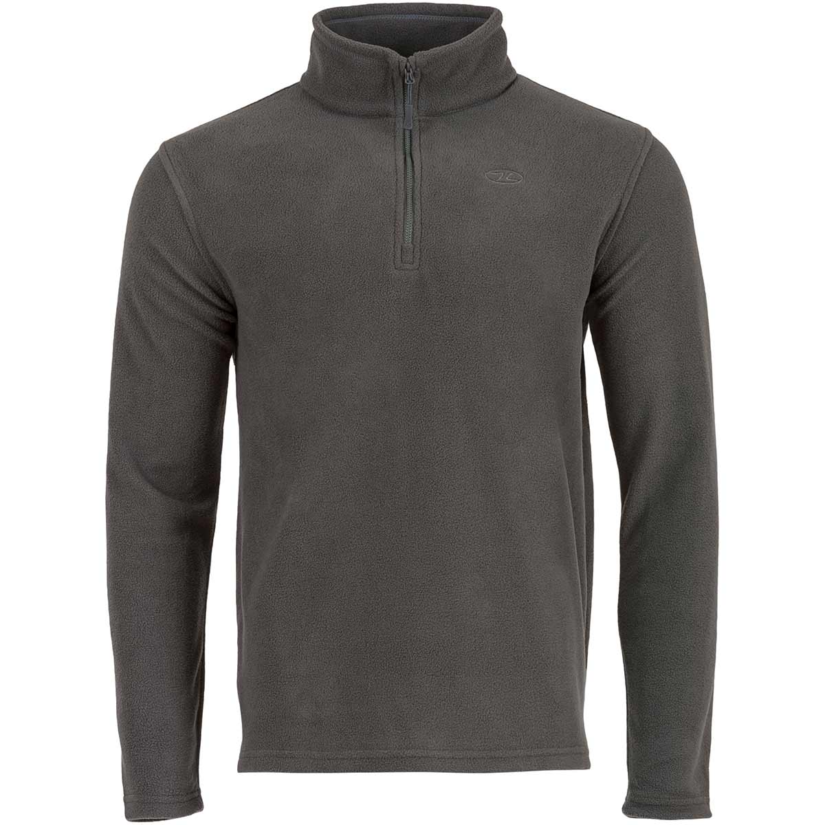 Highlander Mens Ember Fleece Warm Thermal Top Jumper Sweater 1/4 Zip ...