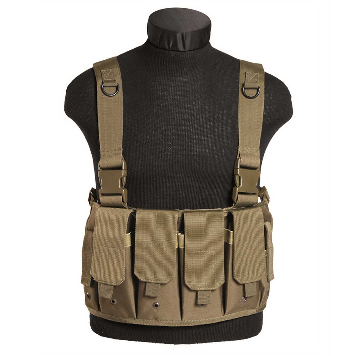 MilTec Magazine Carrier Chest Rig Airsoft Tactical Vest Assault Rifle