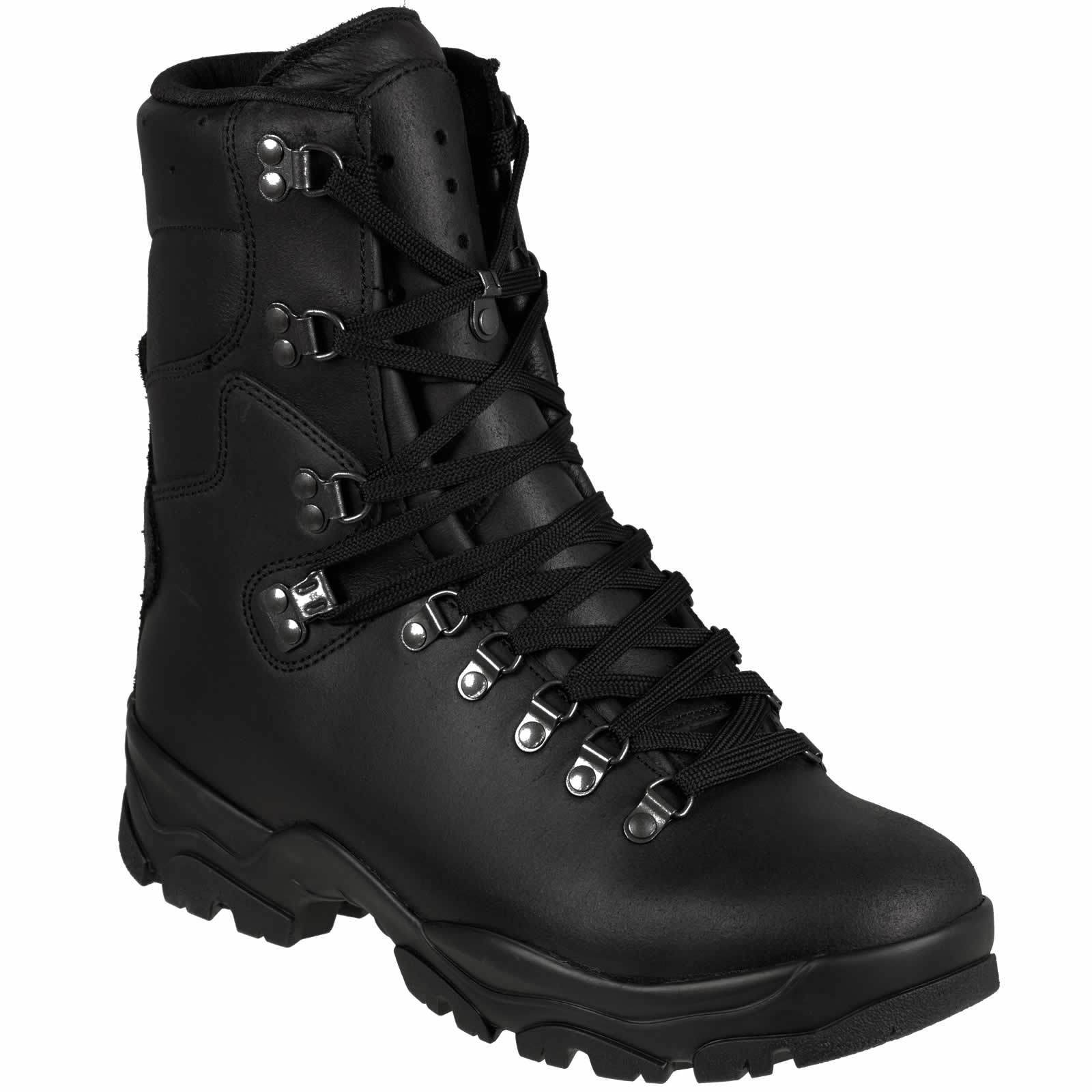 French Army Issue Black Waterproof Goretex Boots Genuine Military ...