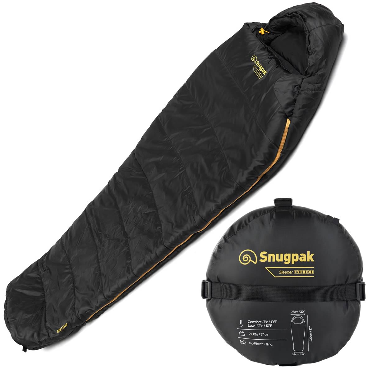 Snugpak Sleeper Extreme Basecamp Army Military Sleeping Bag 3 Season