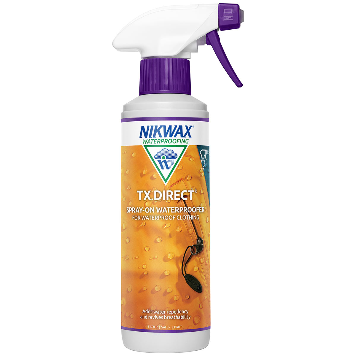 Nikwax TX Direct Spray On Waterproofing for Wet Weather Outdoor Clothing 300ml - Foto 1 di 1